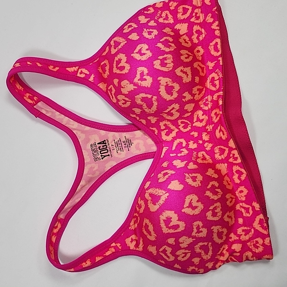 VICTORIA’S SECRET PINK YOGA BRA SIZE S
